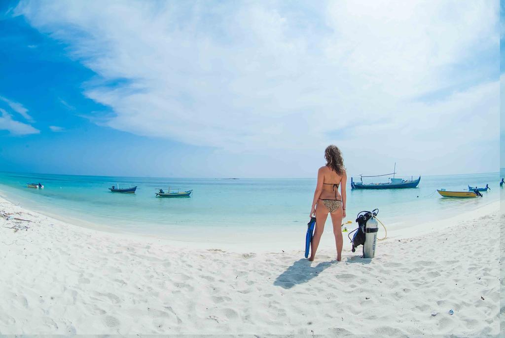 Serene Sky Guest House Thoddoo Esterno foto