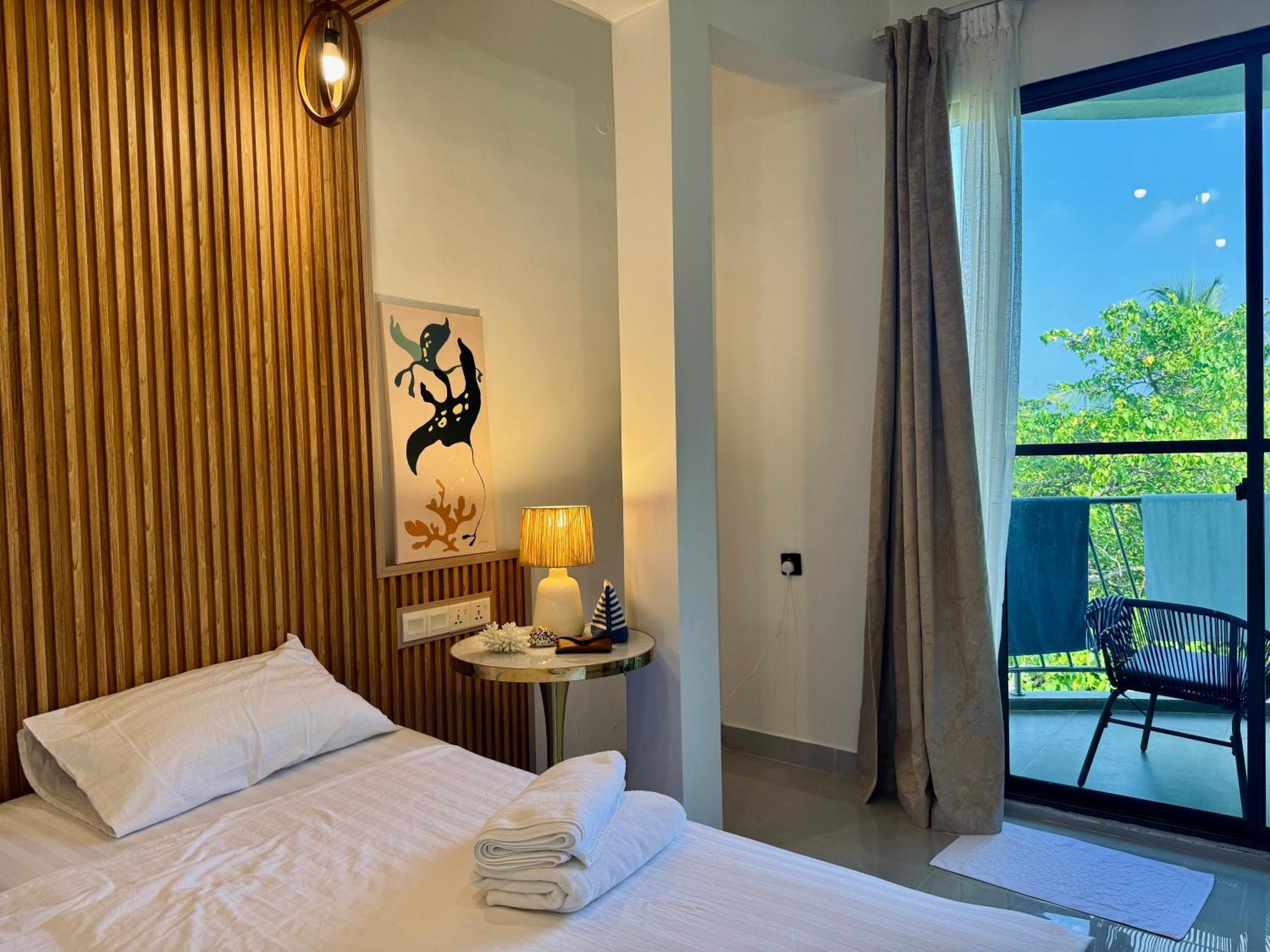 Serene Sky Guest House Thoddoo Esterno foto